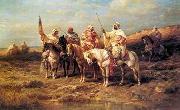 unknow artist Arab or Arabic people and life. Orientalism oil paintings  355 painting